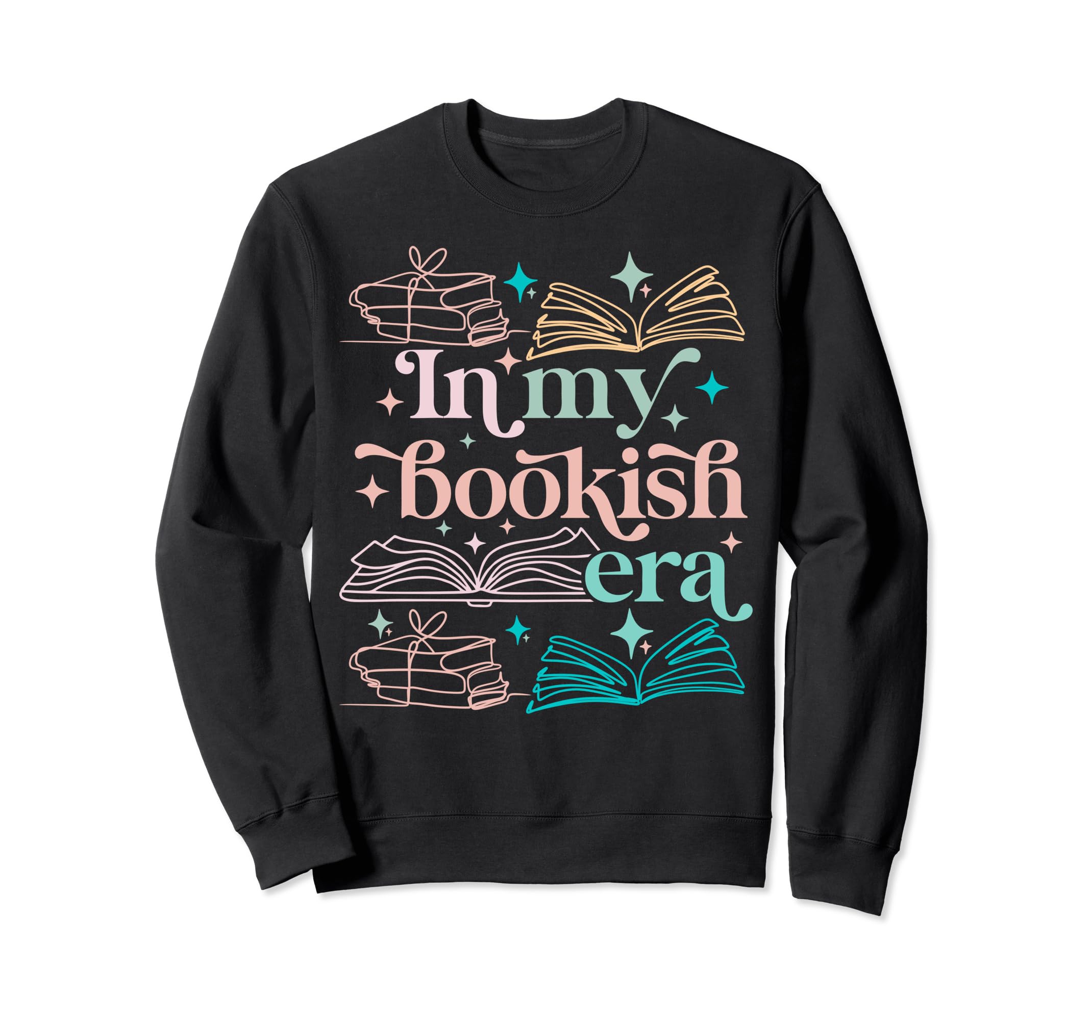 My Bookish Era Book Lover Sweatshirt - Graphic Print Unisex - T-Shirt, Sweatshirt, Hoodie