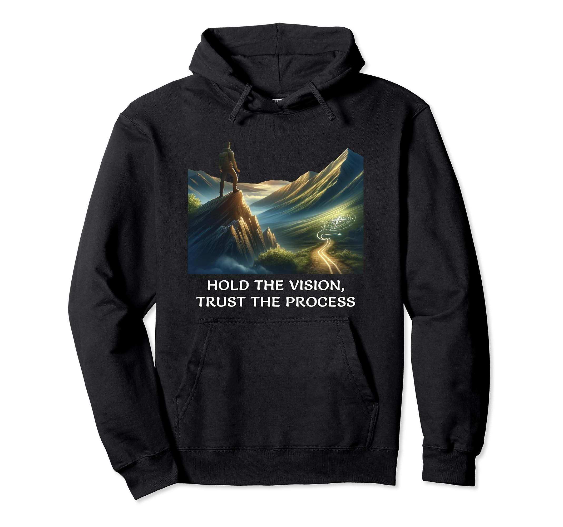 Persistence Vision Trust Process Hoodie - Streetwear Style Unisex - T-Shirt, Sweatshirt, Hoodie