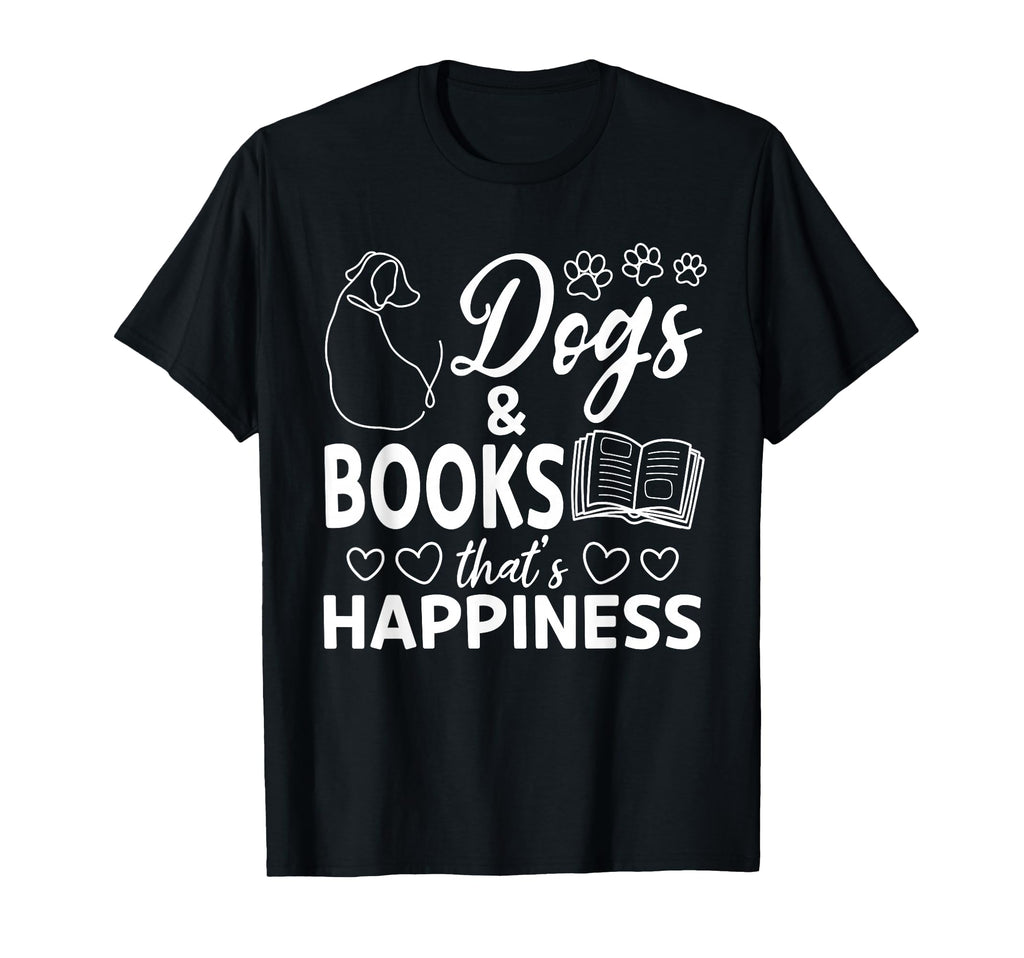 Library Book Lover Dog Owner Dogs T-Shirt - Aesthetic Graphic for Adults - T-Shirt, Sweatshirt, Hoodie