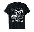 Library Book Lover Dog Owner Dogs T-Shirt - Aesthetic Graphic for Adults - T-Shirt, Sweatshirt, Hoodie