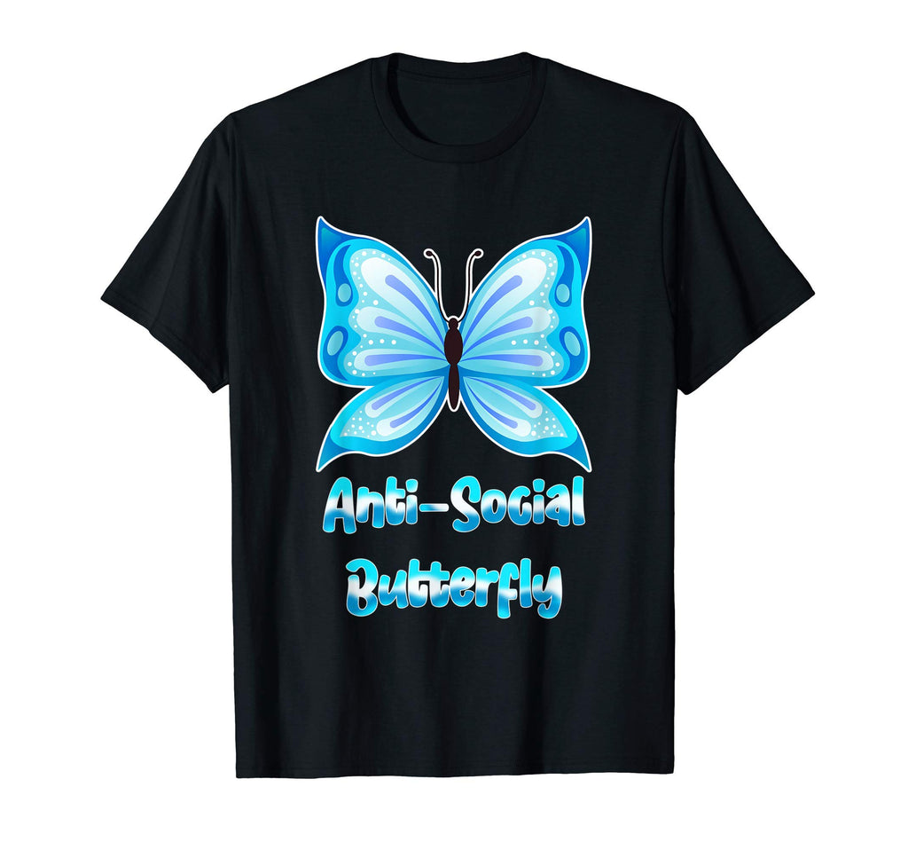 Anti Social Butterfly Gift T-Shirt - Aesthetic Graphic for Adults - T-Shirt, Sweatshirt, Hoodie