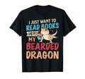 I Just Want To Read Books And Pet My T-Shirt - Minimalist Print Men Women - T-Shirt, Sweatshirt, Hoodie