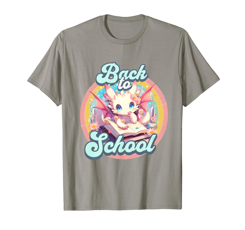 Lovely Dragon Back To School Anime T-Shirt - Novelty Apparel Unisex - T-Shirt, Sweatshirt, Hoodie