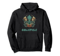 Octopus Bibliophile Reading Book Nerd Hoodie - Trendy Graphic for Adults - T-Shirt, Sweatshirt, Hoodie