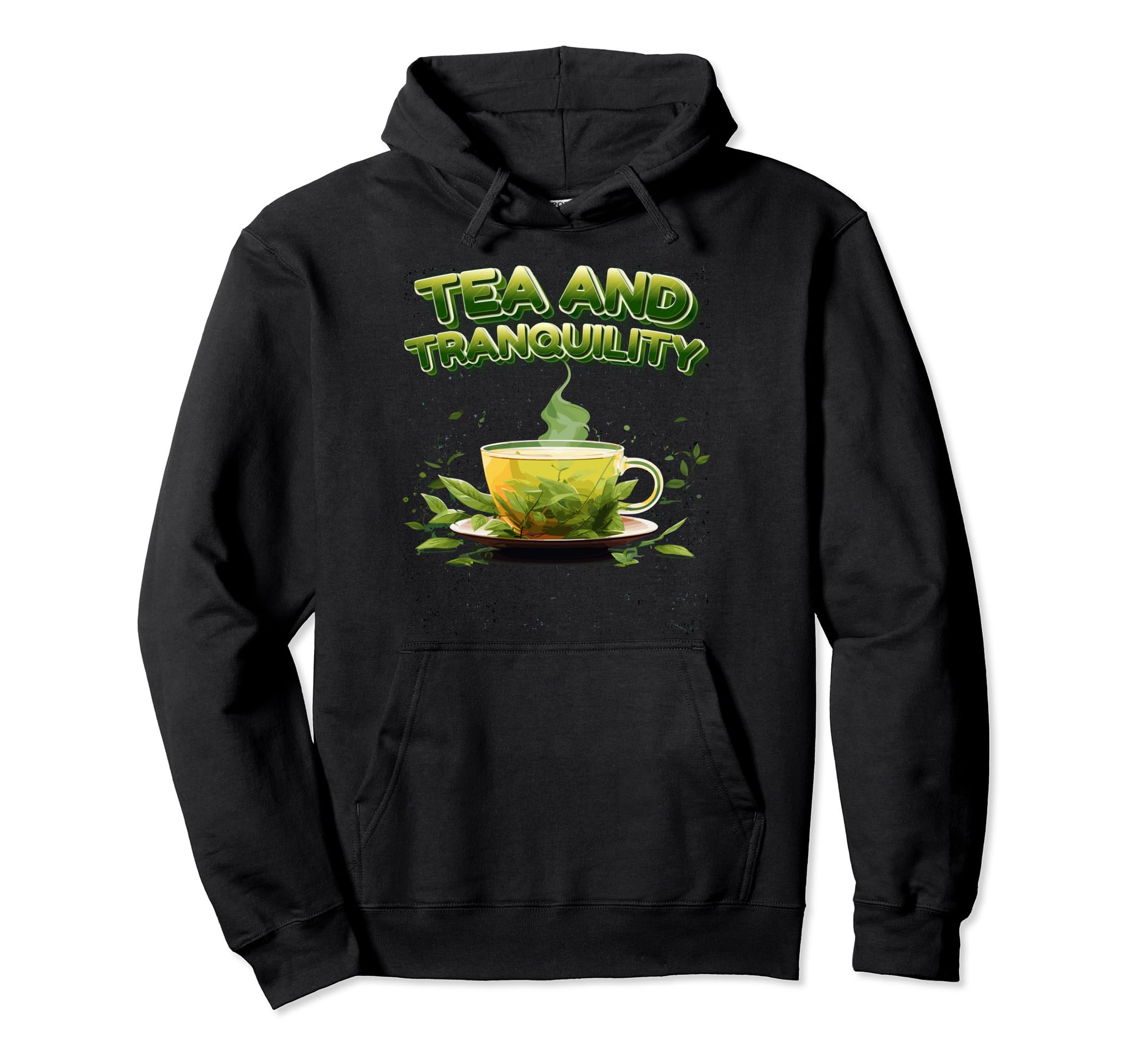 Tea And Tranquility Perfectly Blend Hoodie - Unique Graphic for Adults - T-Shirt, Sweatshirt, Hoodie