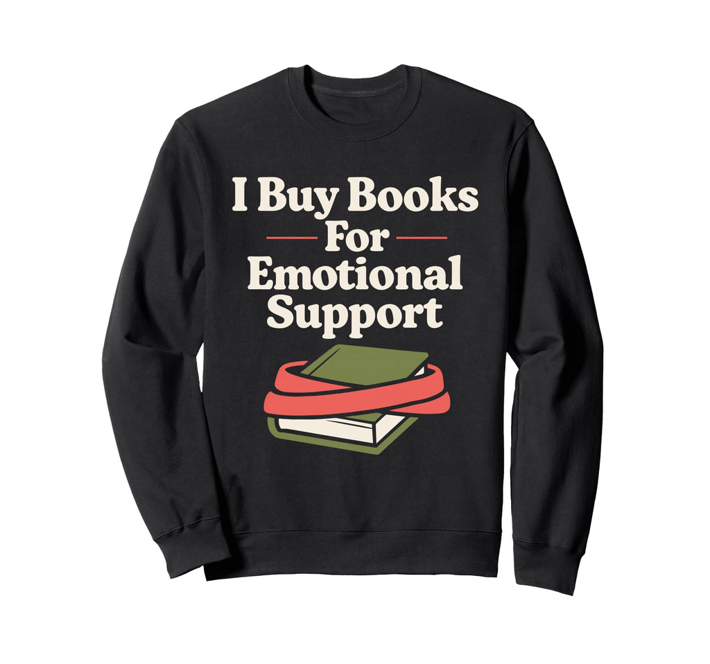 Funny Book Lover Gift Readers Too Sweatshirt - Minimalist Print Unisex - T-Shirt, Sweatshirt, Hoodie