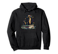 Mommy Dragon Book Lover Book Dragon Bookish Hoodie - Graphic Print Unisex - T-Shirt, Sweatshirt, Hoodie