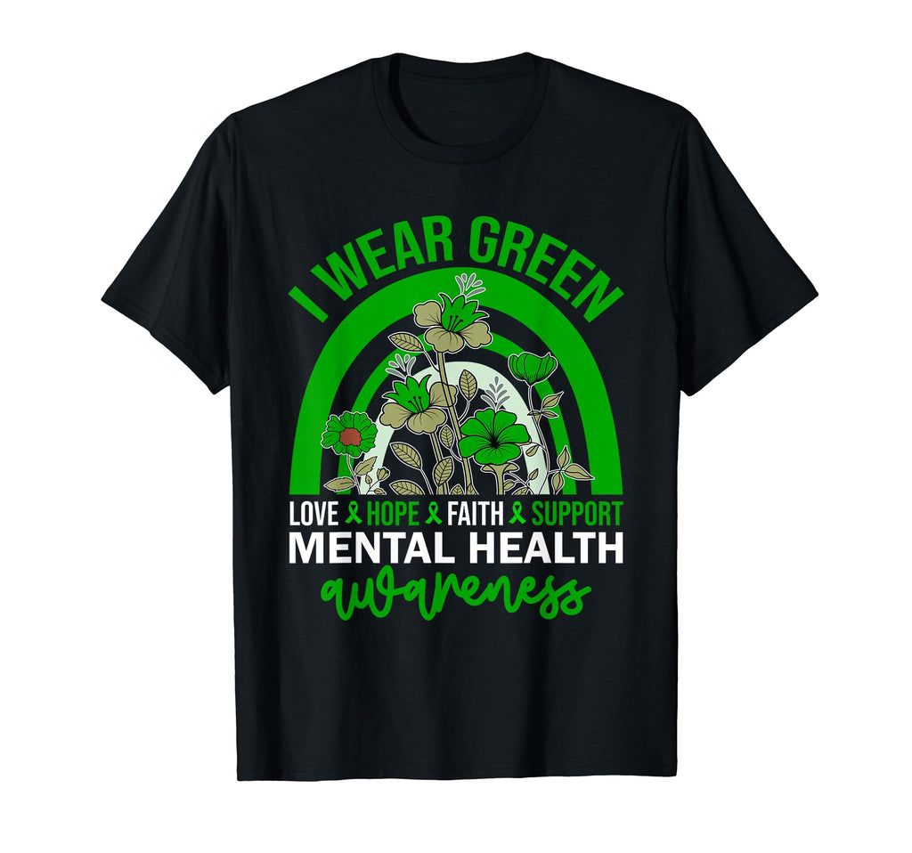 Mental Health Matters End Stigma T-Shirt - Casual Everyday Wear Men Women - T-Shirt, Sweatshirt, Hoodie