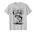 Bass Dad Fishing Rod Father Day T-Shirt - Aesthetic Graphic for Adults - T-Shirt, Sweatshirt, Hoodie