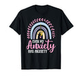 Even My Anxiety Has Anxiety Mental T-Shirt - Minimalist Print Unisex - T-Shirt, Sweatshirt, Hoodie
