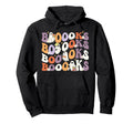 Groovy Ghost Reading Books Boooks Hoodie - Casual Everyday Wear Unisex - T-Shirt, Sweatshirt, Hoodie