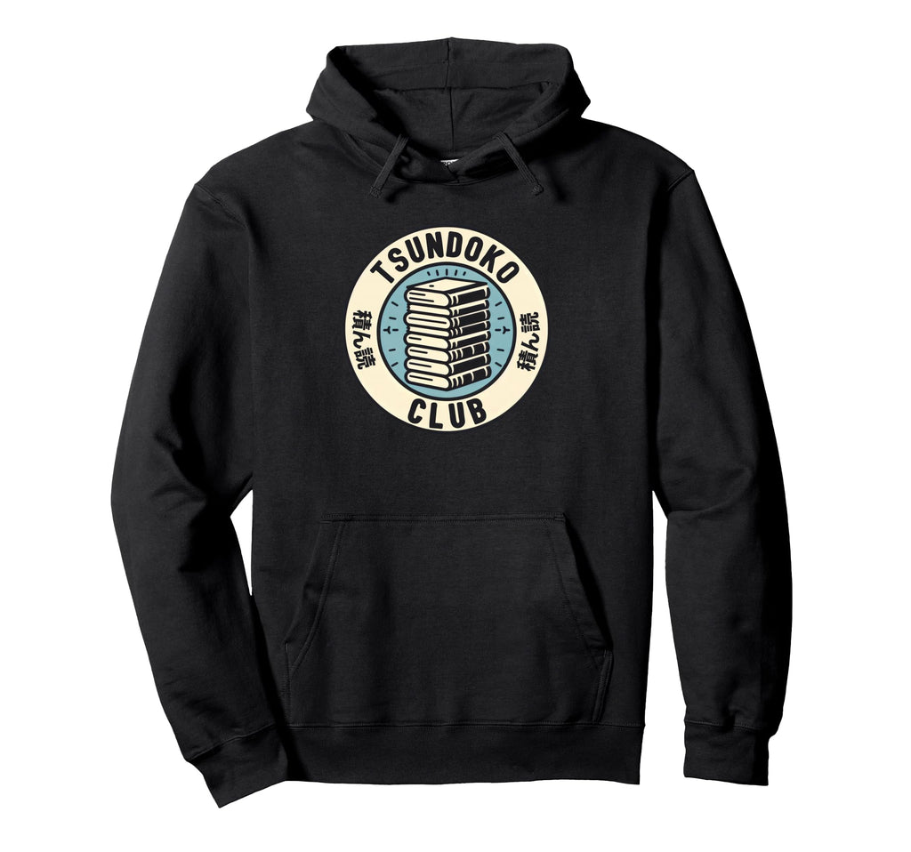 Tsundoku Club Book Lovers Bibliophile Hoodie - Aesthetic Graphic Unisex - T-Shirt, Sweatshirt, Hoodie