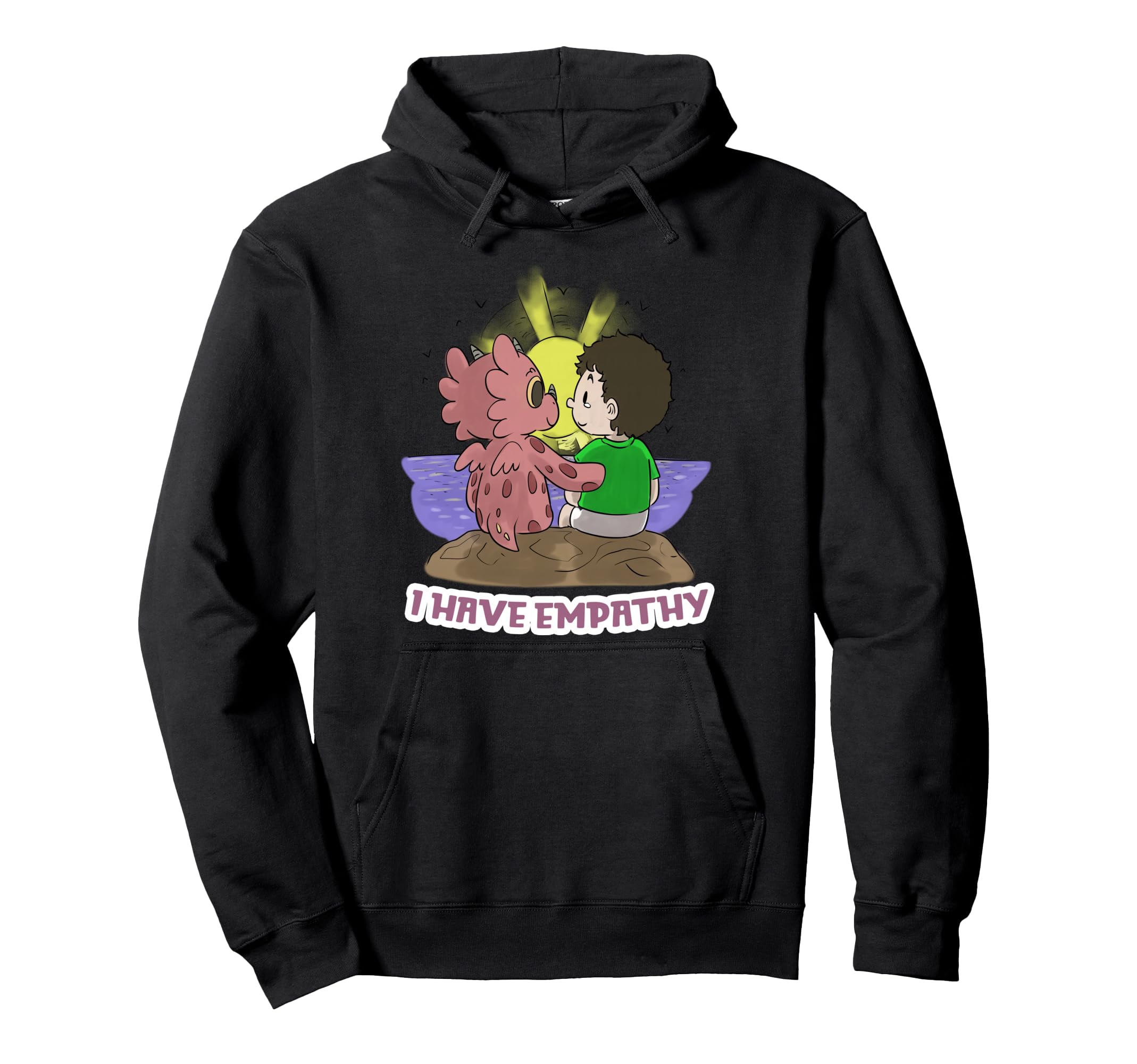 I Have Empathy My Dragon Books Brag Hoodie - Fun Novelty Design Unisex - T-Shirt, Sweatshirt, Hoodie