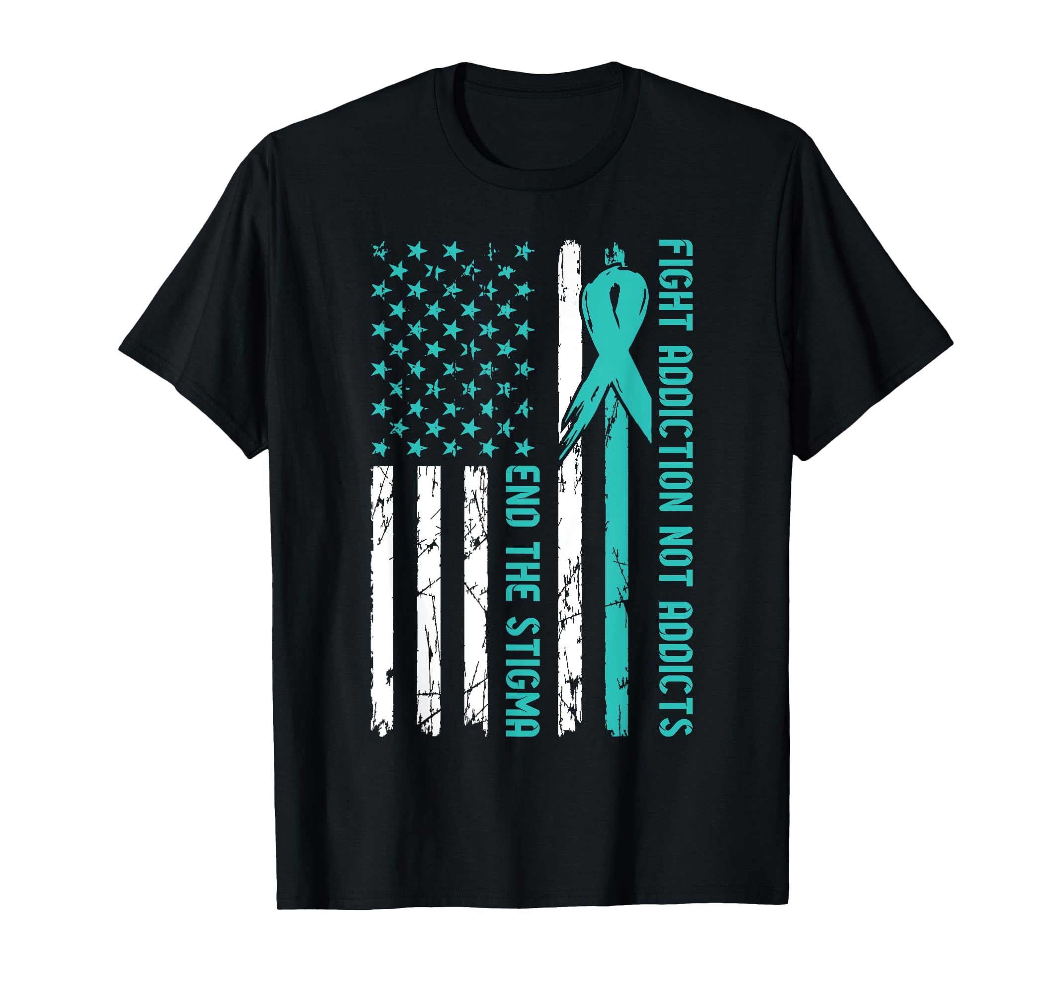 Addiction Recovery Awareness T-Shirt - Casual Everyday Wear for Adults - T-Shirt, Sweatshirt, Hoodie