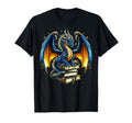 Dragon Reading Books T-Shirt - Casual Everyday Wear Unisex - T-Shirt, Sweatshirt, Hoodie