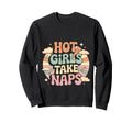 Hot Take Naps Self Care Sleep Sweatshirt - Custom Art Print Unisex - T-Shirt, Sweatshirt, Hoodie