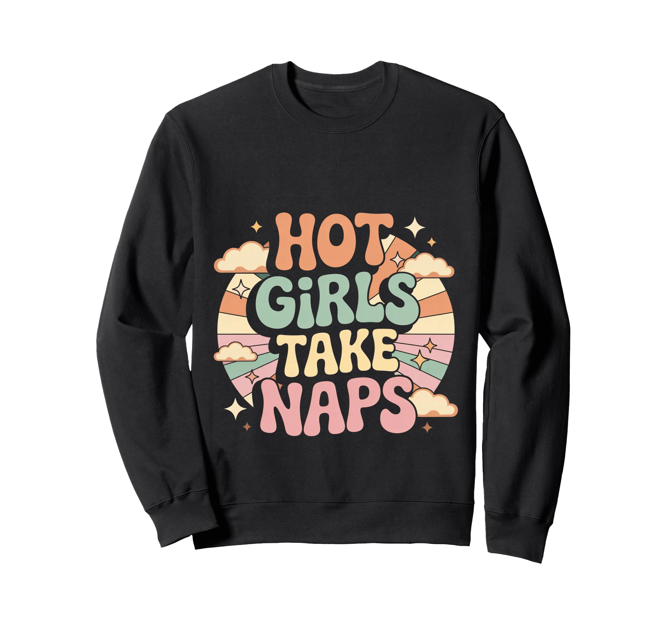 Hot Take Naps Self Care Sleep Sweatshirt - Custom Art Print Unisex - T-Shirt, Sweatshirt, Hoodie