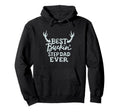Best Buckin Step Dad Ever Funny Fathers Hoodie - Trendy Graphic Men Women - T-Shirt, Sweatshirt, Hoodie
