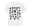 Cat Mental Health Overstimulated T-Shirt - Custom Art Print for Adults - T-Shirt, Sweatshirt, Hoodie