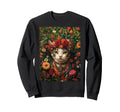 Frida Cat Librarian Bookish Book Nerds Sweatshirt - Graphic Print Unisex - T-Shirt, Sweatshirt, Hoodie