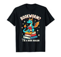 Bookworm Please Im Book Dragon T-Shirt - Minimalist Print for Adults - T-Shirt, Sweatshirt, Hoodie