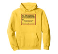 St Dymphna Prescribes Prayer Mental Hoodie - Unique Graphic for Adults - T-Shirt, Sweatshirt, Hoodie