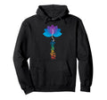 Yoga Meditation Chakra Lotus Flower Hoodie - Fun Novelty Design for Adults - T-Shirt, Sweatshirt, Hoodie