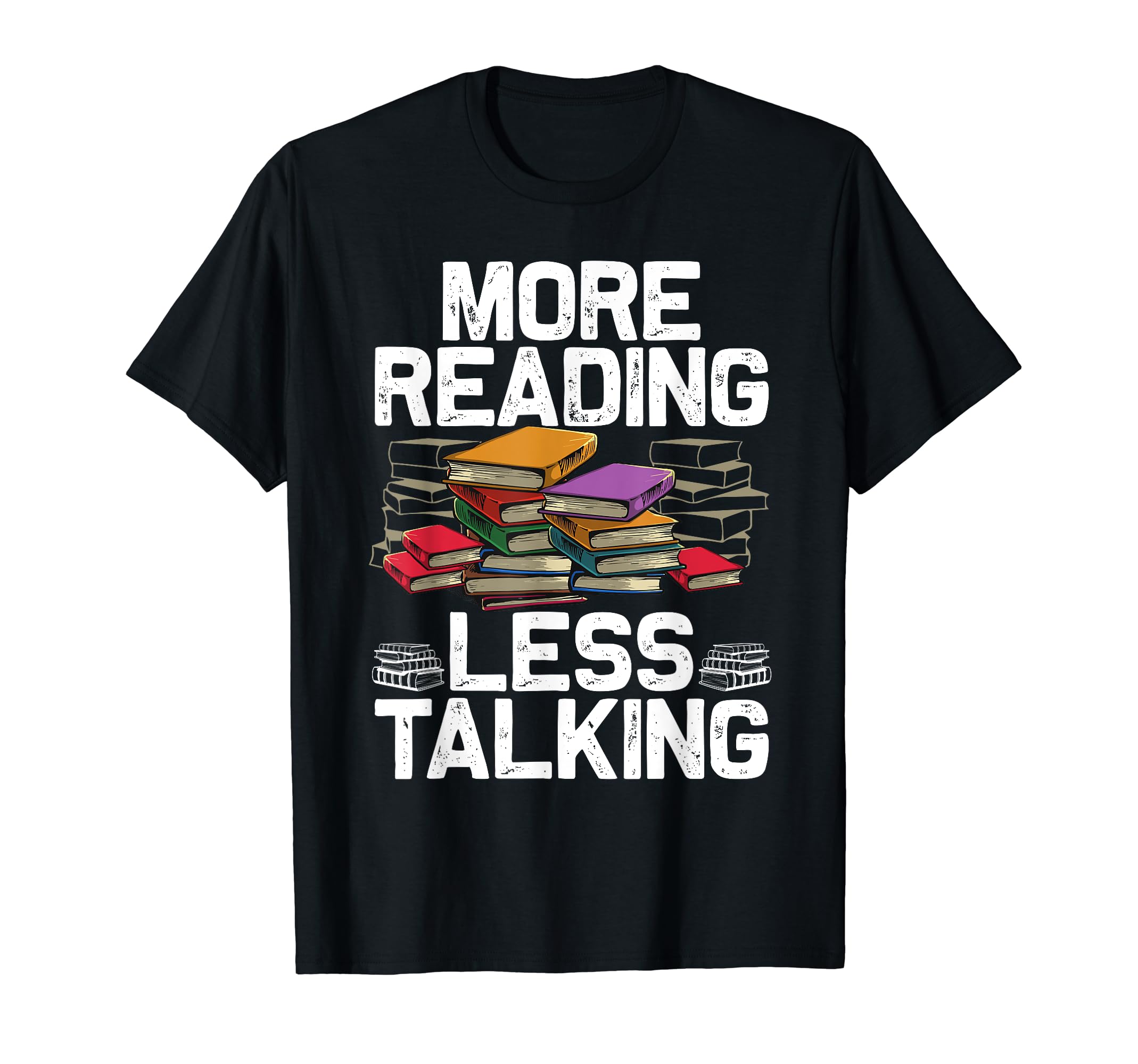 Reading Books Book Lover Bookworm T-Shirt - Custom Art Print Men Women - T-Shirt, Sweatshirt, Hoodie