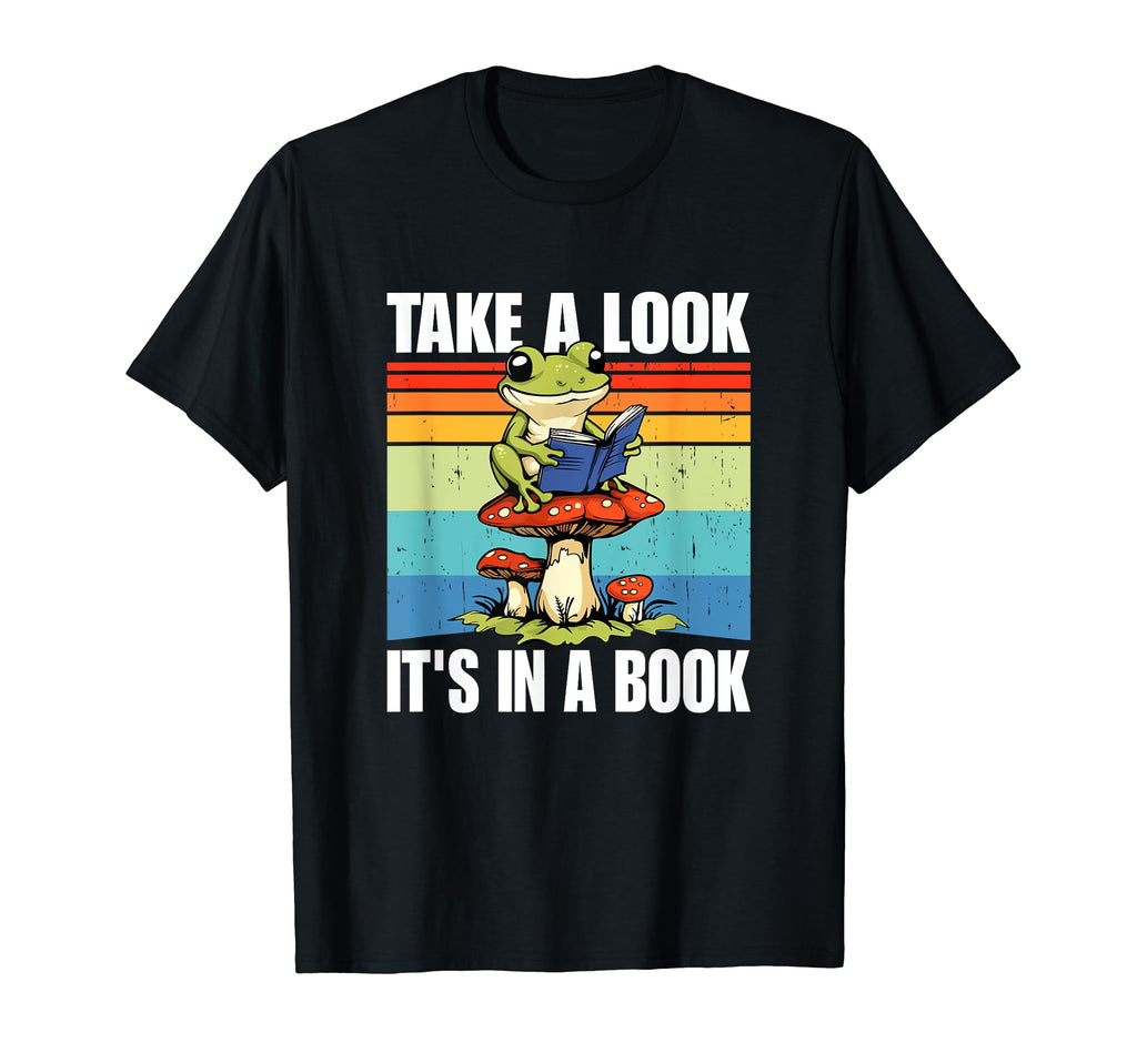 Take Its Book Reading Bookworm T-Shirt - Aesthetic Graphic Men Women - T-Shirt, Sweatshirt, Hoodie