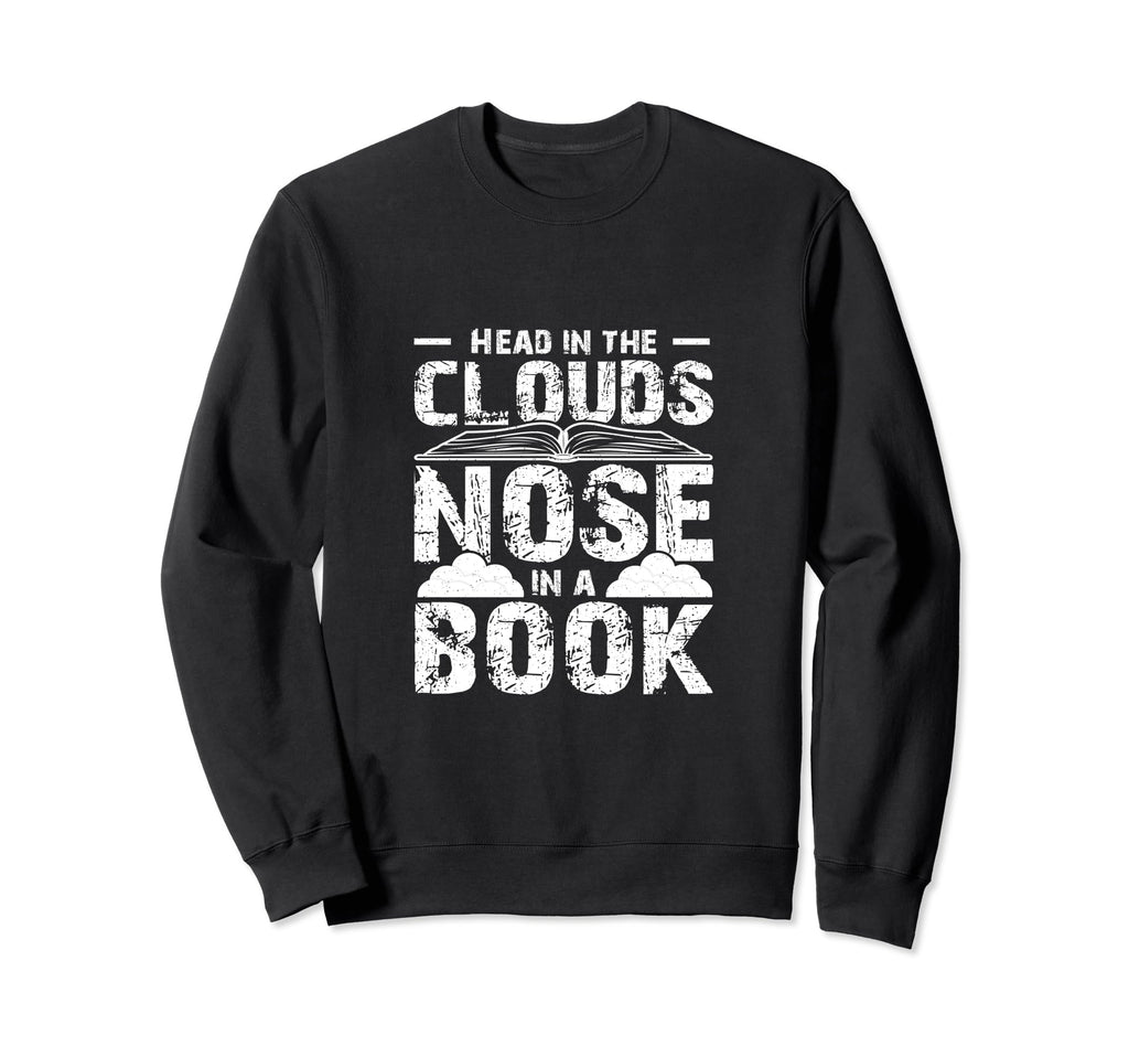 Reading Book Lover Literacy Sweatshirt - Casual Everyday Wear Unisex - T-Shirt, Sweatshirt, Hoodie