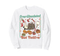 Overstimulated But Festive Possum Funny Sweatshirt - Unique Graphic Unisex - T-Shirt, Sweatshirt, Hoodie