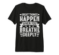 Breathwork Practitioners Tri Blend T-Shirt - Custom Art Print Men Women - T-Shirt, Sweatshirt, Hoodie