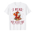 I Read Past My Bedtime Reading Dragon T-Shirt - Unique Graphic Men Women - T-Shirt, Sweatshirt, Hoodie