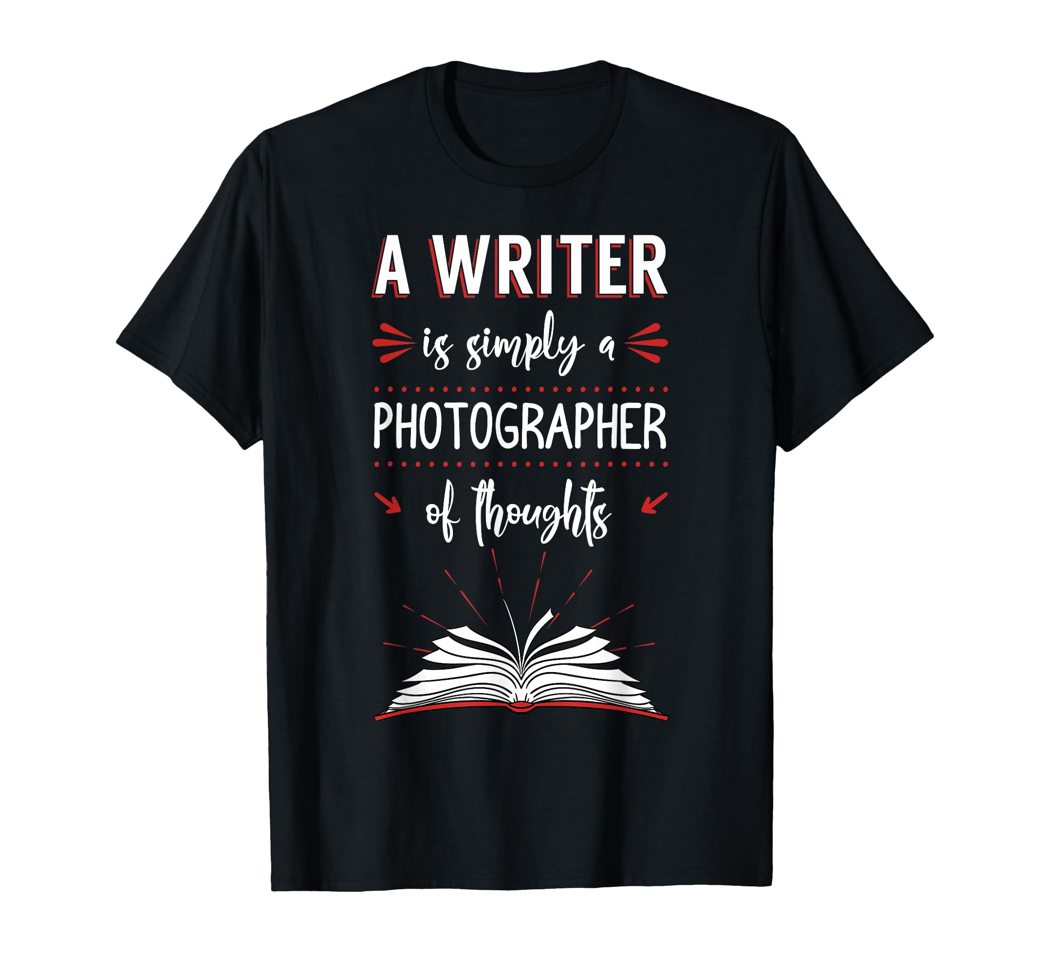 Novel Writer Author Novelist Literature T-Shirt - Custom Art Print Unisex - T-Shirt, Sweatshirt, Hoodie
