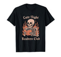 Late Night Readers Club Skeleton Book T-Shirt - Streetwear Style Men Women - T-Shirt, Sweatshirt, Hoodie