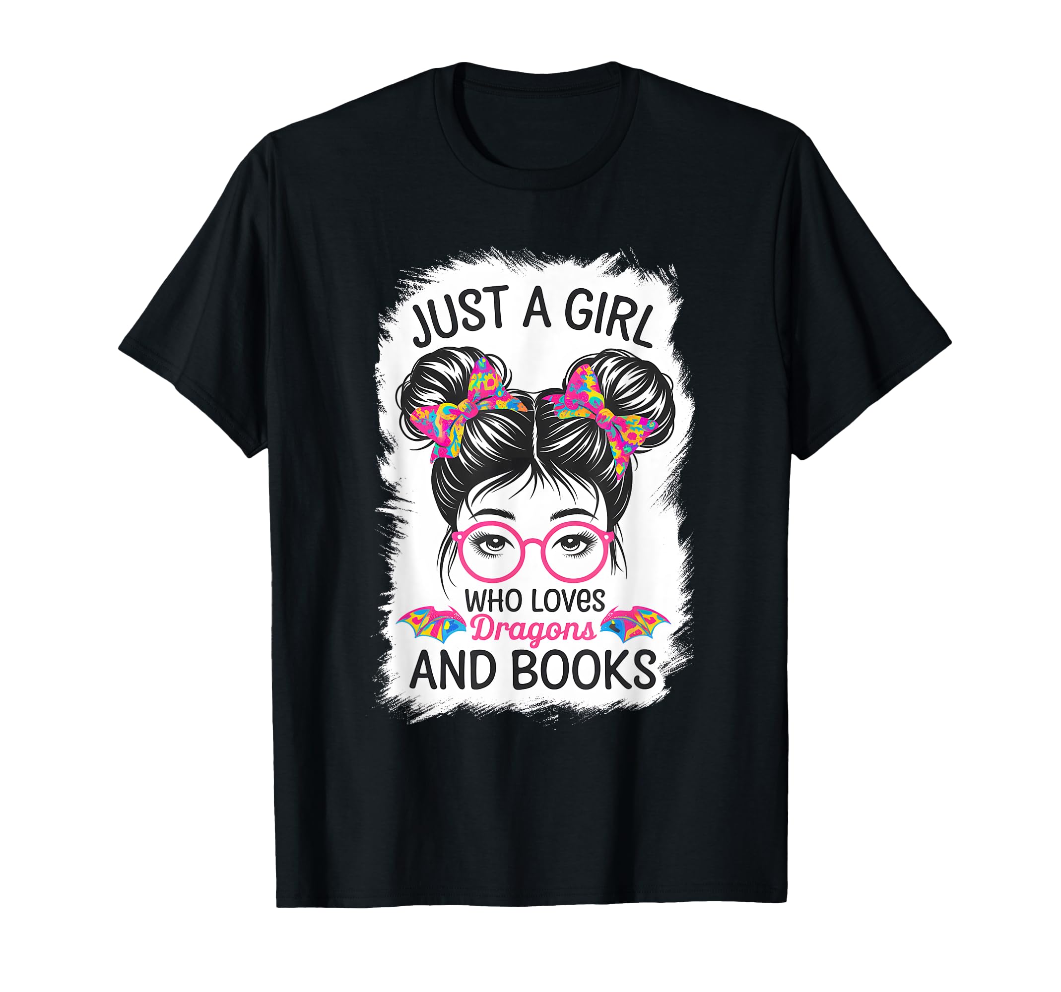 Just Who Loves Dragons And Books T-Shirt - Aesthetic Graphic for Adults - T-Shirt, Sweatshirt, Hoodie