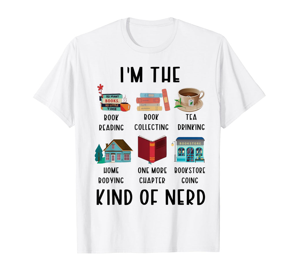 Im Kind Nerd Funny Book Reading T-Shirt - Unique Graphic Unisex - T-Shirt, Sweatshirt, Hoodie