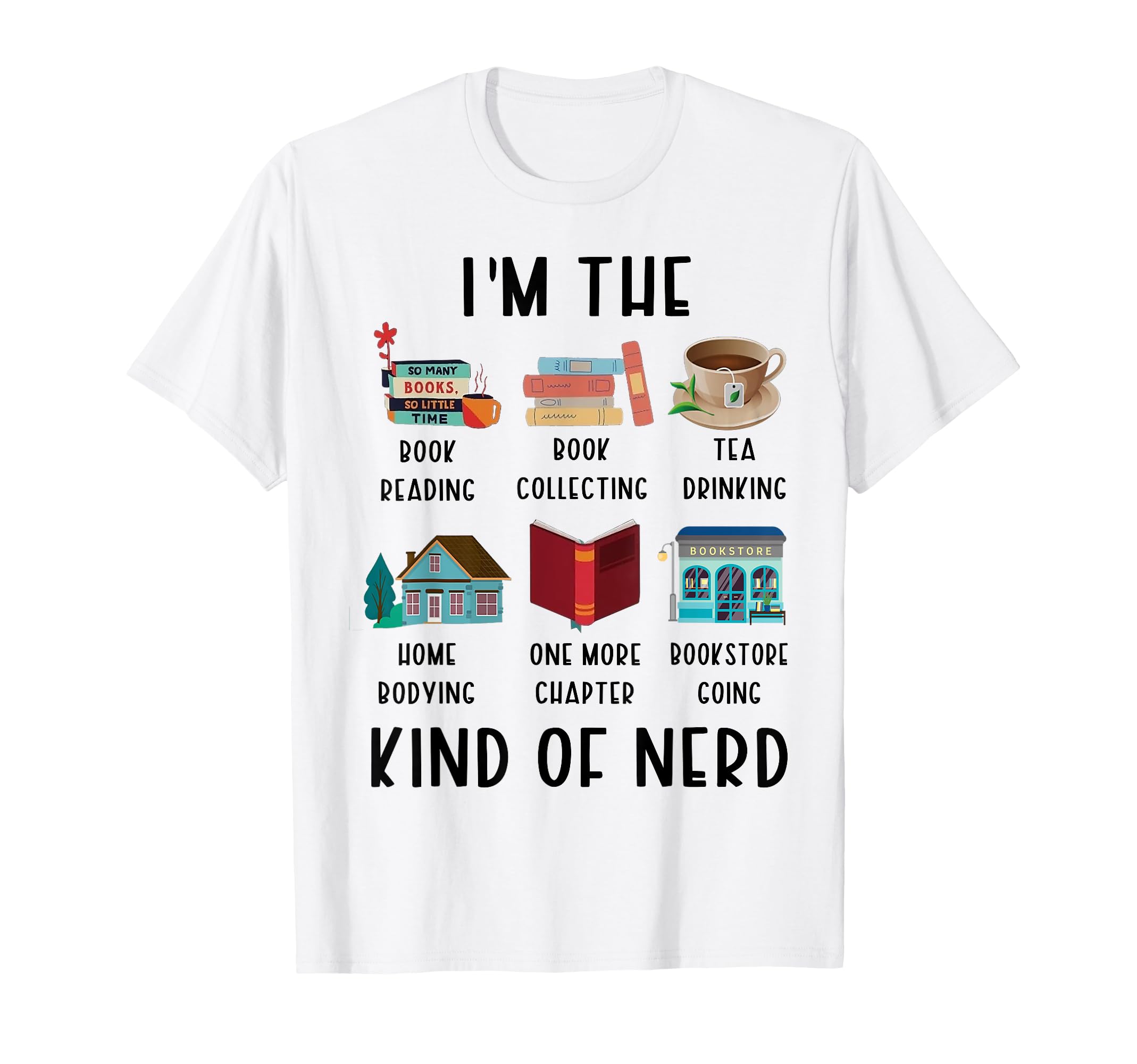 Im Kind Nerd Funny Book Reading T-Shirt - Unique Graphic Unisex - T-Shirt, Sweatshirt, Hoodie