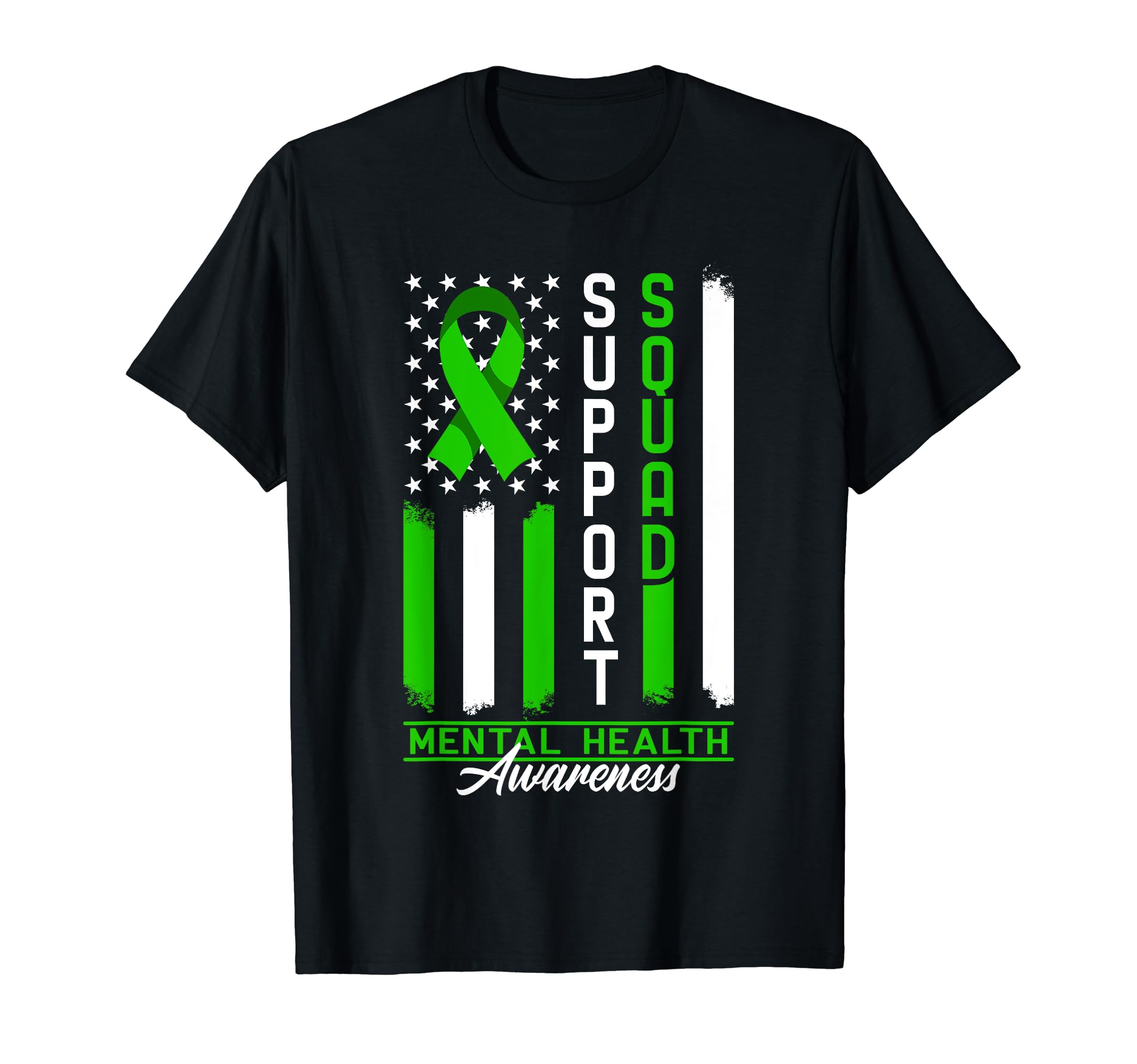 Support Awareness Squad I Depression T-Shirt - Novelty Apparel Men Women - T-Shirt, Sweatshirt, Hoodie