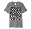 Book Dragon Library Bookcase Pattern T-Shirt - Minimalist Print for Adults - T-Shirt, Sweatshirt, Hoodie