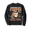 Mental Health Anxiety Running Sweatshirt - Custom Art Print for Adults - T-Shirt, Sweatshirt, Hoodie