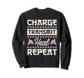 Crystal Healing Charge Transmit Heal Sweatshirt - Aesthetic Graphic Unisex - T-Shirt, Sweatshirt, Hoodie