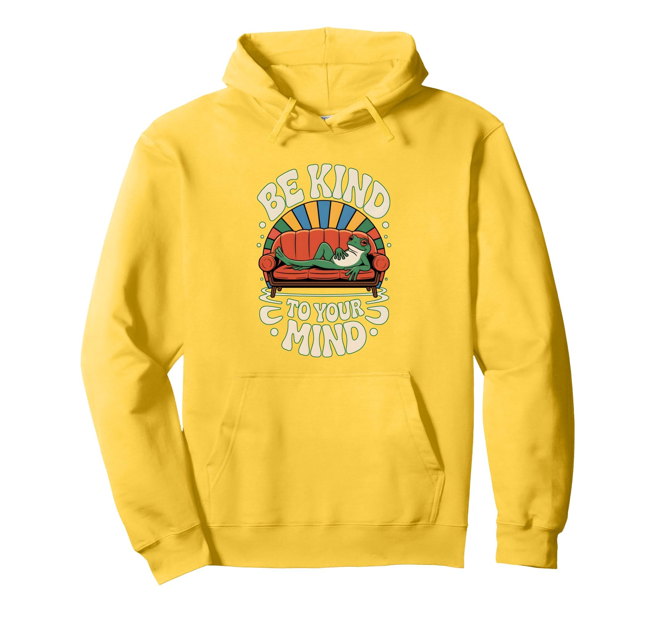 Be Kind To Your Mind Positive Vibes Hoodie - Aesthetic Graphic Men Women - T-Shirt, Sweatshirt, Hoodie