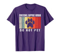 Emotional Support Human Do Not Pet T-Shirt - Unique Graphic for Adults - T-Shirt, Sweatshirt, Hoodie