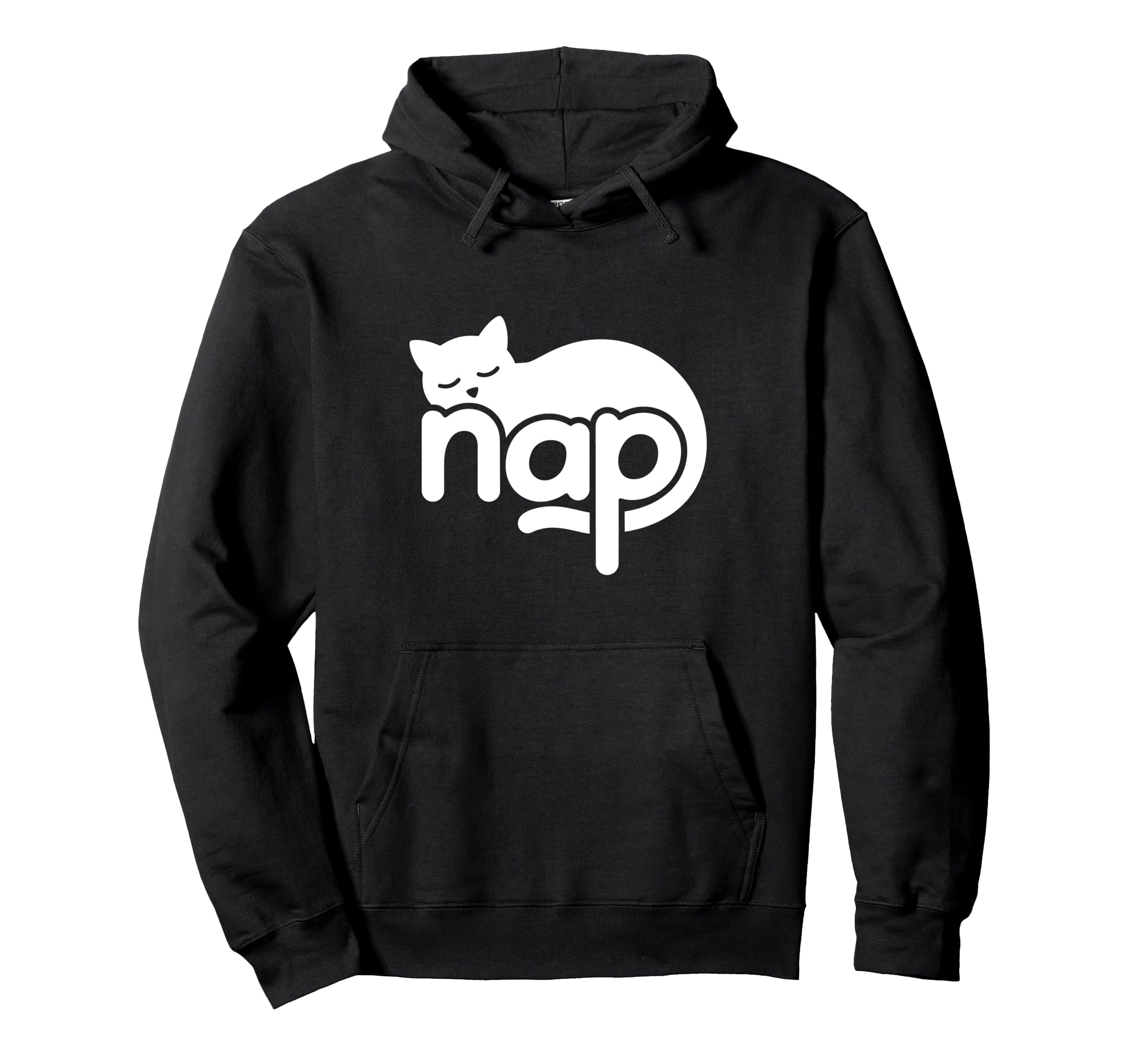 Nap Cat Word Art Napping Sleep Self Care Hoodie - Novelty Apparel Unisex - T-Shirt, Sweatshirt, Hoodie