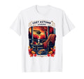 Cozy Autumn Evenings Fall Season T-Shirt - Custom Art Print for Adults - T-Shirt, Sweatshirt, Hoodie
