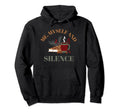 Sarcastic Reading Me Myself And Silence Hoodie - Novelty Apparel Unisex - T-Shirt, Sweatshirt, Hoodie