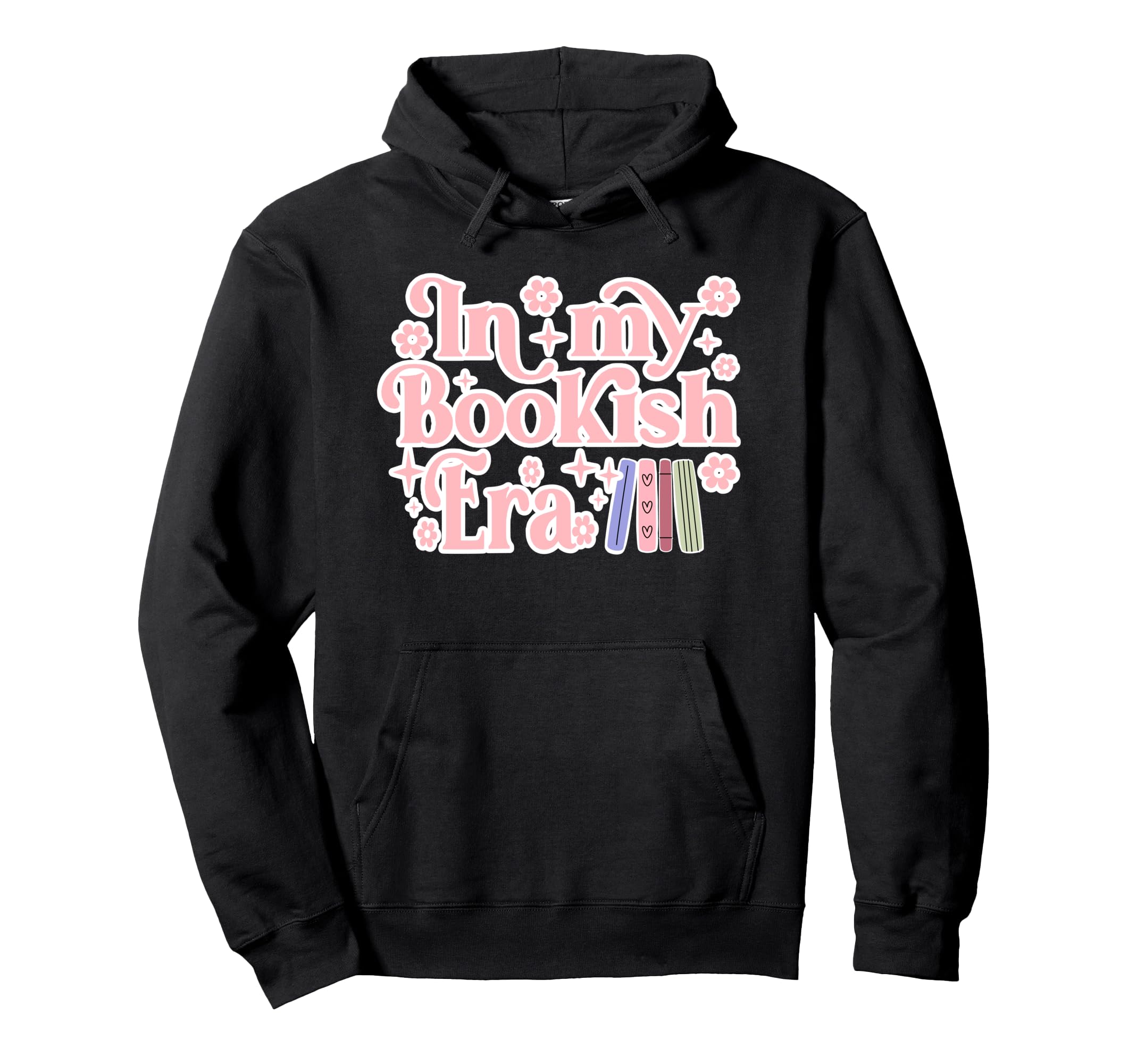 My Bookish Era Book Lover Hoodie - Graphic Print for Adults - T-Shirt, Sweatshirt, Hoodie