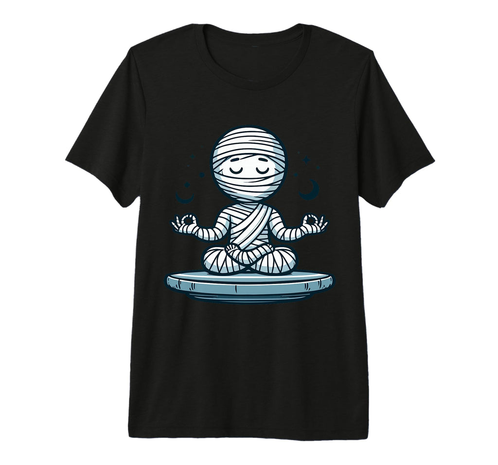 Meditation Mummy Yoga Pose Relaxing Animal T-Shirt - Graphic Print Unisex - T-Shirt, Sweatshirt, Hoodie