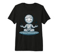 Meditation Mummy Yoga Pose Relaxing Animal T-Shirt - Graphic Print Unisex - T-Shirt, Sweatshirt, Hoodie